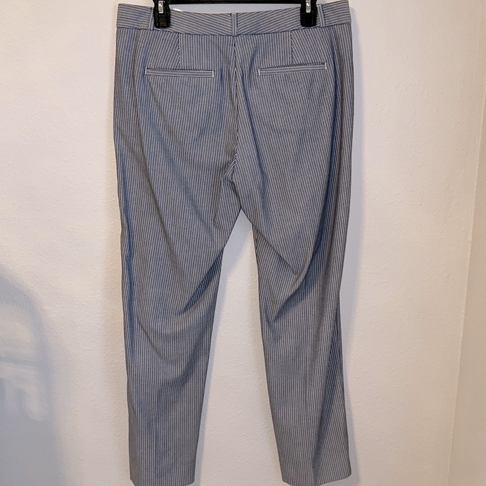 navy striped pixie pants - Picture 2 of 2
